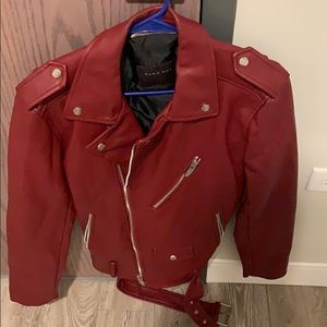 Zara Faux Leather Jacket